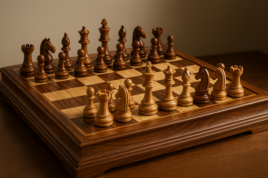 Discover the Finest Handcrafted Chess Sets at Taj Chess