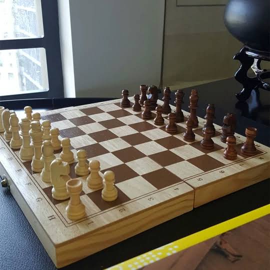 Classic Handcrafted Wooden Chess Board - Premium Quality